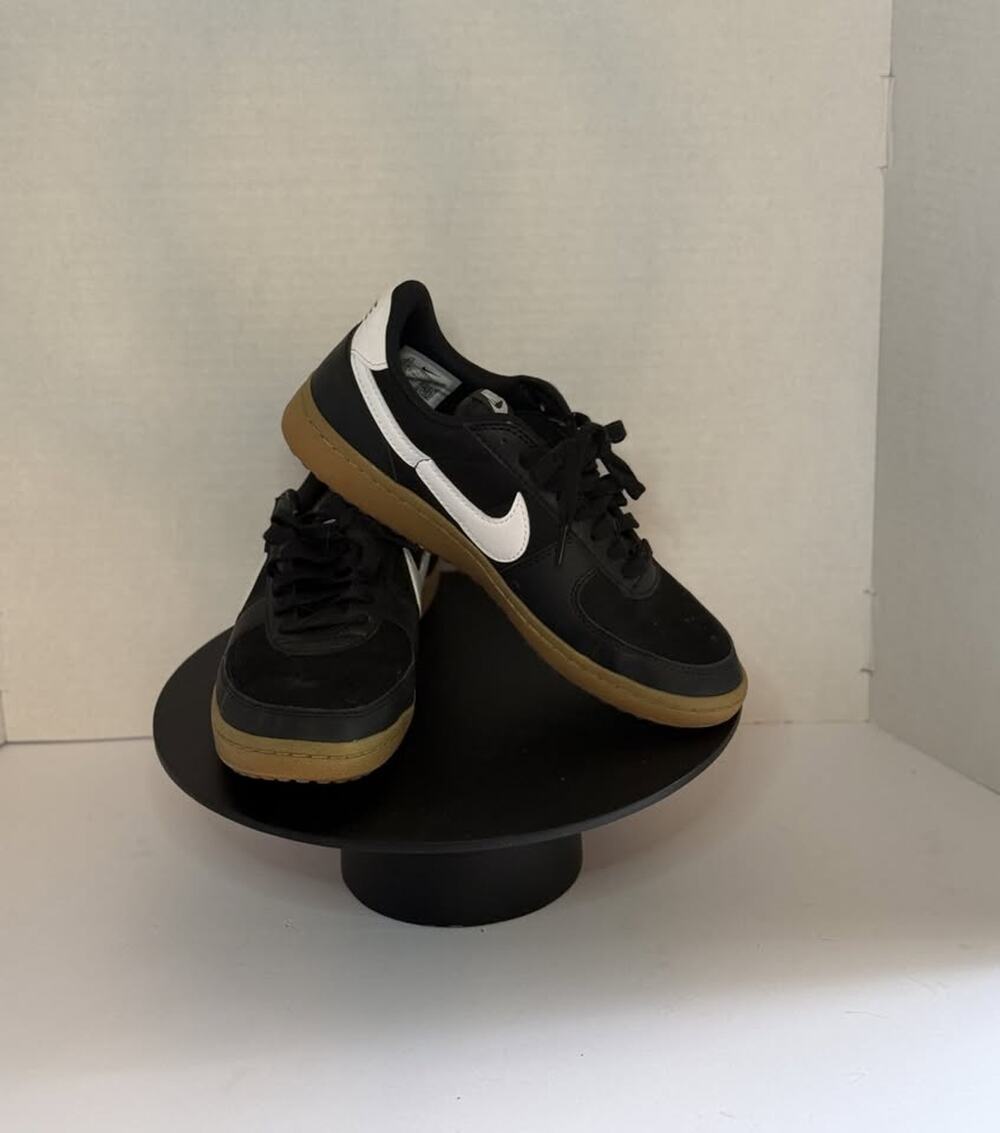 Black and White Nike Shoes